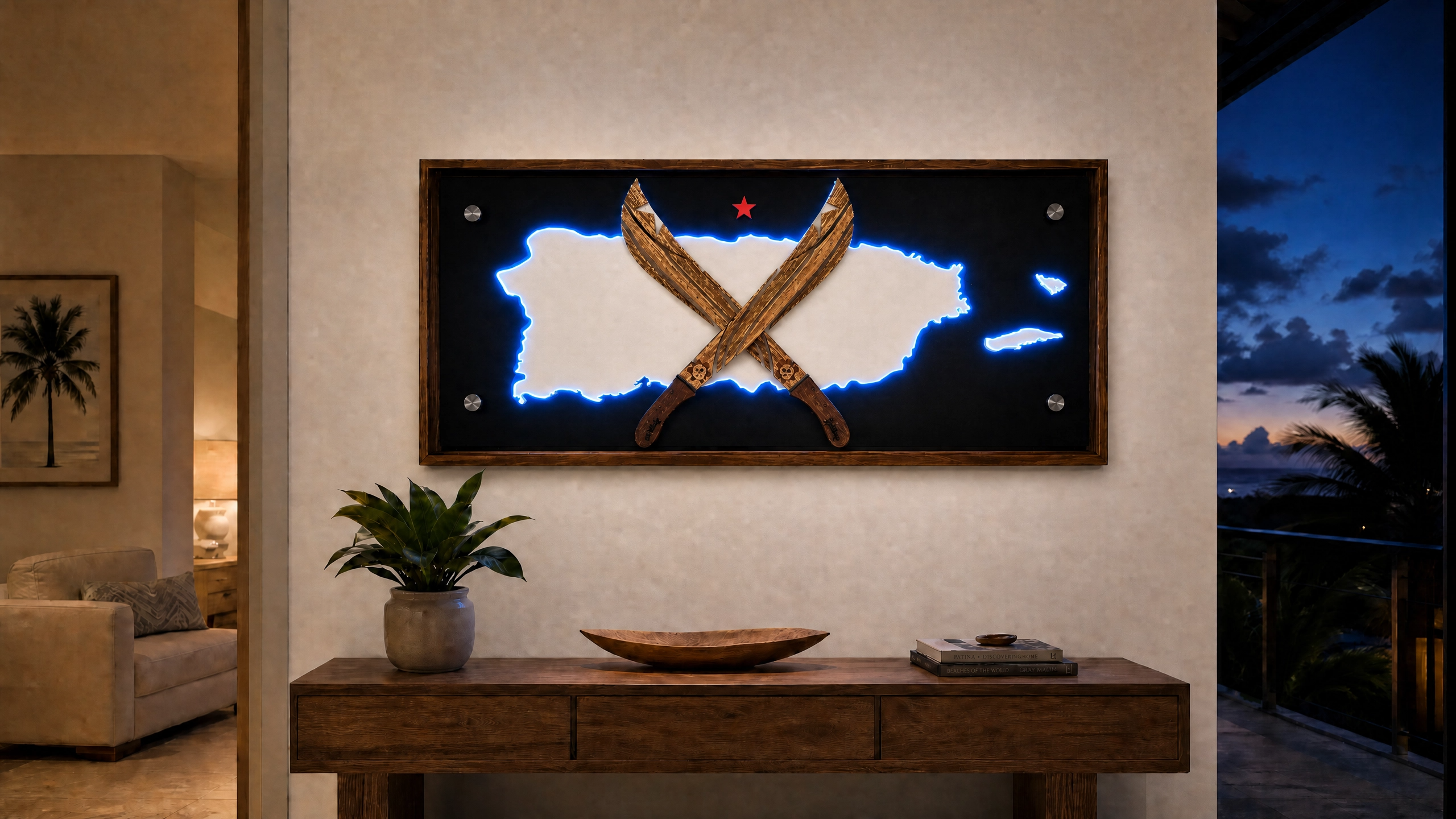 Cuadro Artesanal Jíbaro Boricua (3D Original) - Image 6