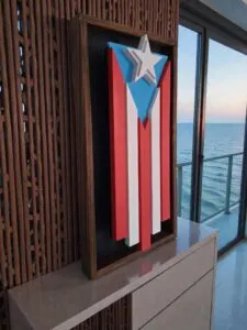 Bandera de PR Tradicional 3D/Leds 24"x14" - Image 5
